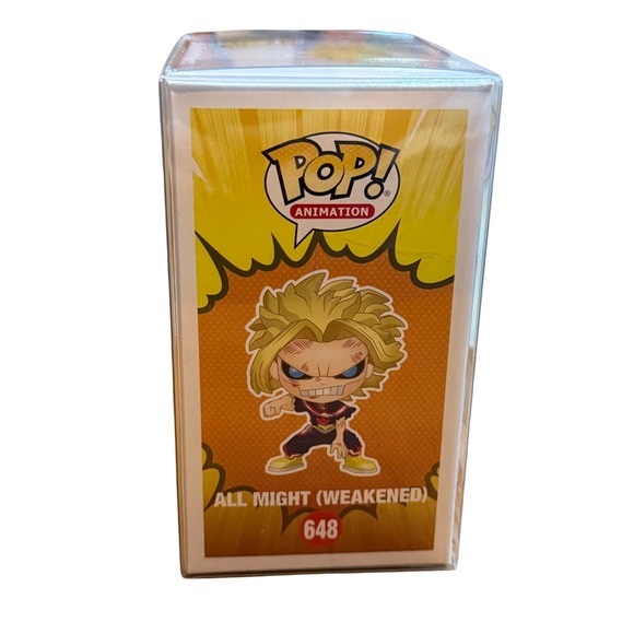 Funko Pop! Animation My Hero Academia All Might Weakened‎ GITD Vinyl Figure - Picture 3 of 3